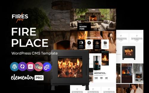 FiresPlus - Fireplace Multipurpose WordPress Elementor Theme theme free